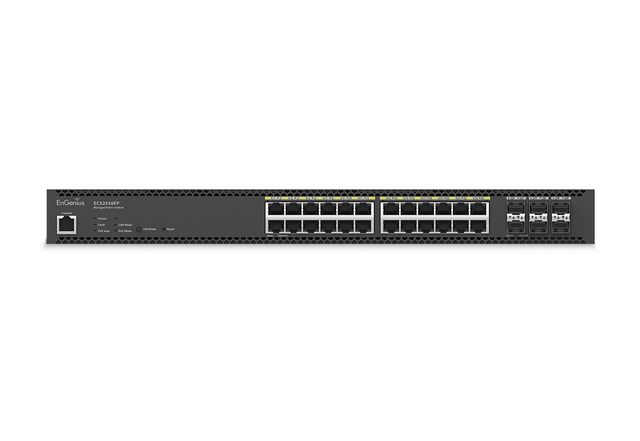 EnGenius ECS2530FP Cloud Switch 24×2.5GE | 6×SFP+ | 16×PoE+/8×PoE++ 740W 