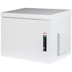 9U utendørs veggskap IP55 SAFEbox 600x450x579mm RAL7035 Grå
