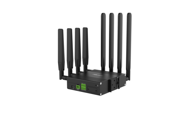 Milesight UR75 - 5G/4G industriruter WiFi6, I/O, 4x PoE Ethernet 