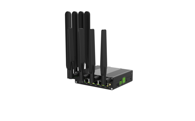 Milesight UR75 - 5G/4G industriruter WiFi6, I/O, 4x PoE Ethernet 