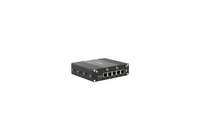 Milesight UR75 - 5G/4G industriruter WiFi6, I/O, 4x PoE Ethernet 