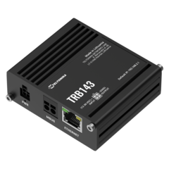 Teltonika TRB143 4G-gateway Modbus 4G Cat4 | 1×GE | Modbus | 1×SIM
