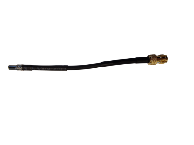 Antenneovergang TS9/SMA-hun 10cm. C74-kabel 