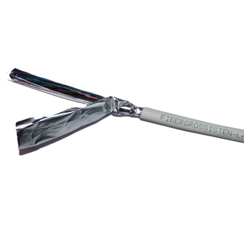 10 par PTS 0,6 mm Solid LSOH Halogenfri, 23AWG Trml 300meter