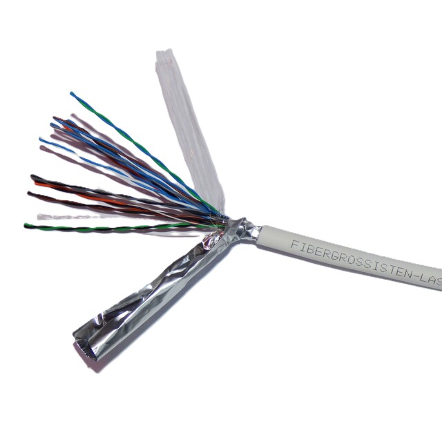 10 par PTS 0,6 mm Solid LSOH Halogenfri, 23AWG Trml 300meter 