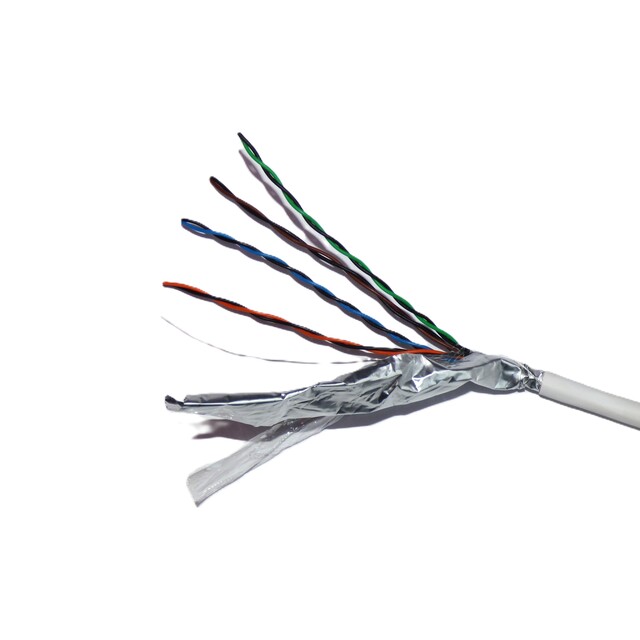 4 par PTS 0,6 mm Solid LSOH Halogenfri, 23AWG RIB 305meter 