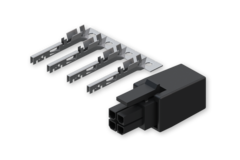 Teltonika 4-pins plugg m/kontaktterminal Micro-Fit 3.0 - 4-pins