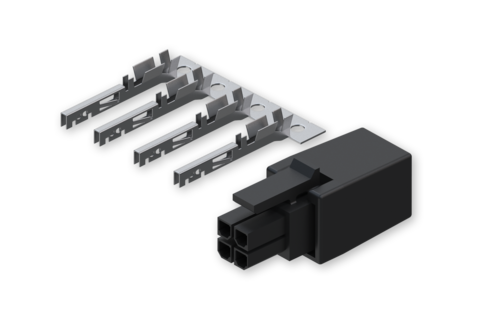 Teltonika 4-pins plugg m/kontaktterminal Micro-Fit 3.0 - 4-pins