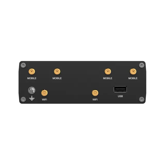 Teltonika RUTM50 5G-ruter 5G, 5×GE, WiFi5, I/O, GNSS, 2×SIM 