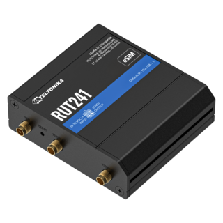 Teltonika RUT241  eSIM™ 4G-ruter 4G Cat4 , WiFi, I/O