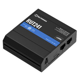 Teltonika RUT241  eSIM™ 4G-ruter 4G Cat4 , WiFi, I/O
