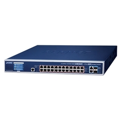 Planet Switch GS-6320-24UP2T2XV-EU 24xRJ45PoE++ 720W  2xRJ45 10G 2x10G SFP+
