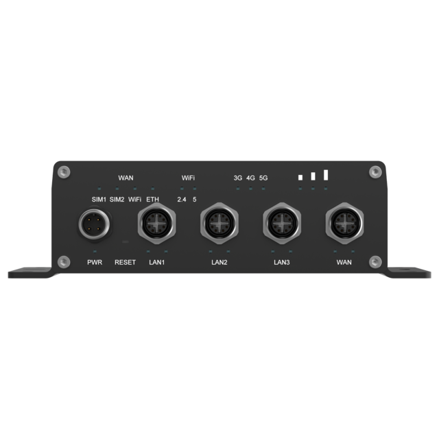 Teltonika ATRM50 5G-ruter M12-Eth 5G, 4xM12-Eth, WiFi5, 2 SIM, eSIM 