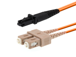 SC-MTRJ 1m duplex patchkabel 62,5/125 OM1 FR-LSOH