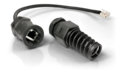 QuWireless QuRJ45 IP68 kontaktadapter IP68 RJ-45 vanntett adapter