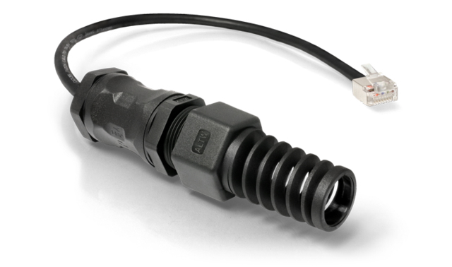 QuWireless IP68 RJ-45 kontaktadapter IP68 RJ-45 socket adapter 