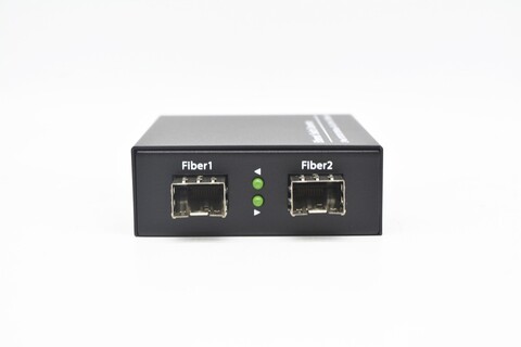 SFP-SFP media converter 1000Mbps Modeconverter. Leveres uten SFP