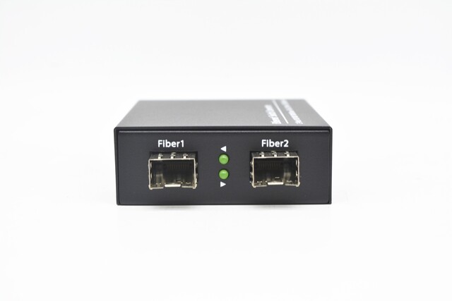 SFP-SFP media converter 1000Mbps Modeconverter. Leveres uten SFP 