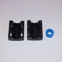 Micror&#248;r endestopp 12mm kabelgj. 8&gt;6,5mm Splittbar, Fuktsperre, gass stopp