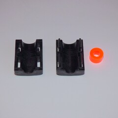 Micror&#248;r endestopp 12mm kabelgj. 6,5&gt;5mm Splittbar, Fuktsperre, Gass stopp