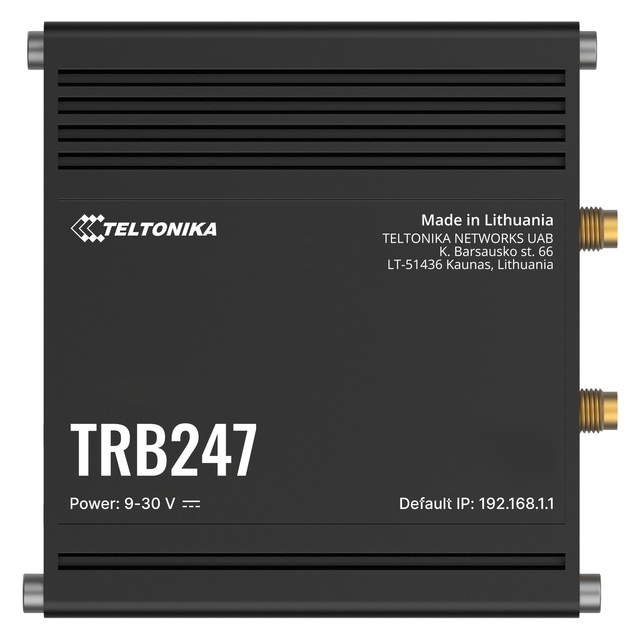 Teltonika TRB247 industriell gateway Cat1 LTE, GNSS,  RS232/RS485, 3xDI, 3xDO 