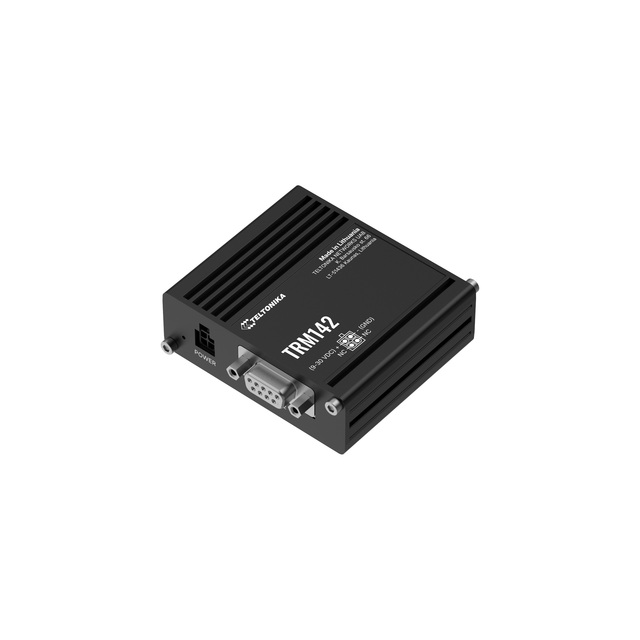 Teltonika TRM142 industrielt modem 1 eth, 1 SIM, Cat4  LTE, DB9 RS232, USB 