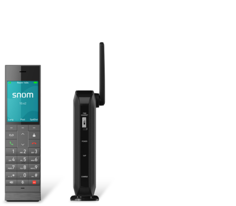 Snom HM201 DECT telefon Snom HM201 DECT telefon for hotellrom