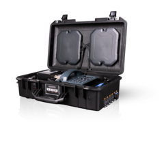 EMCOM bredbåndskoffert, dobbel 5G, WiFi 2x5G ruter, 5G/Wifi-antenner, IP-telefon