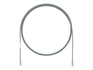 Patchkabel Cat 6A U/UTP Grå 15m Panduit 28AWG, 4.7mm 