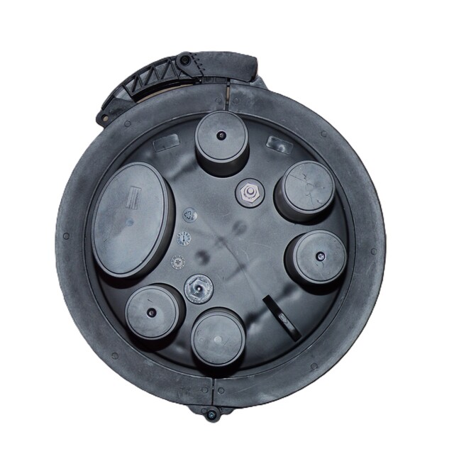 Skjøtebombe FOSC  576fiber BDH-AU6 (D5) Max 576 skjøter, m/2stk brett, IP65 