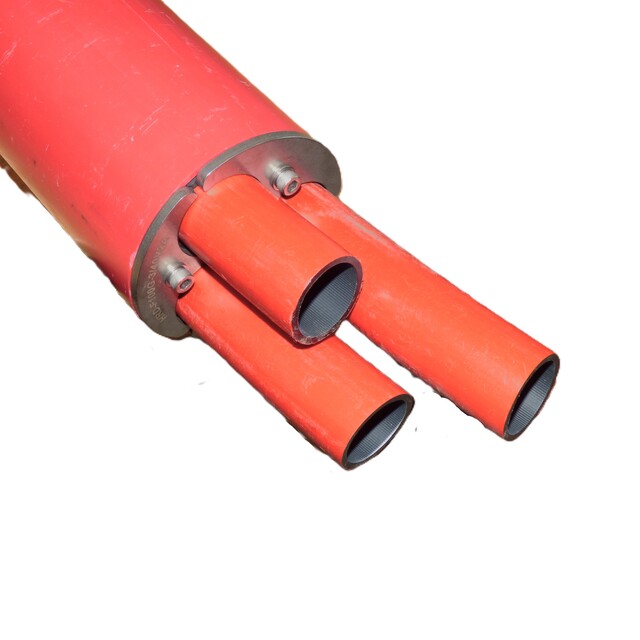 Rør Endestopp 110mm for 3x40mm rør Splittbar, Fuktsperre, 99-102mm ID 