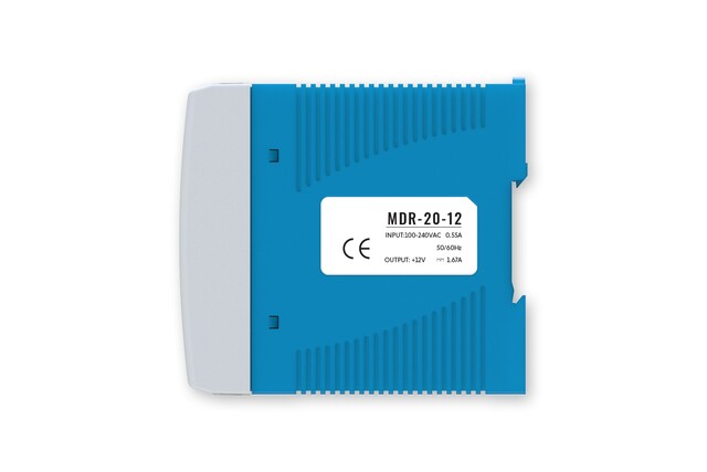 DIN RAIL POWER SUPPLY, 20W, 12V 