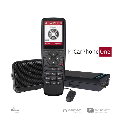 peitel PTCarPhone One 4G-/LTE-telefon Fastmontert telefon for kjøretøy/fartøy