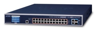 Planet Switch GS-6320-24UP2T2XV-EU 24xRJ45PoE++ 720W  2xRJ45 10G 2x10G SFP+