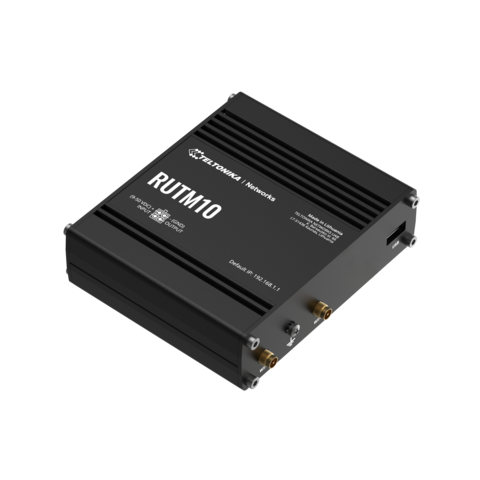 Teltonika RUTM10 Ethernet-ruter 4 GbE, IO, WiFi, managed RMS