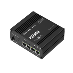 Teltonika RUTM09 4G-ruter 4G CAT6, 2 SIM, 4GbE, GPS/GNSS