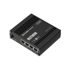 Teltonika RUTM08 Ethernet-ruter 4 GbE, IO, managed RMS