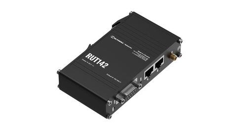 Teltonika RUT142 Ethernet-ruter 2x10/100MbE, WiFi4, RS232