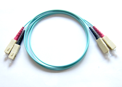 SC-SC DPX OM3 Fiberpatch LSOH, Patchkabel, Fibersnor