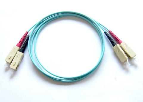 SC-SC DPX OM3 Fiberpatch LSOH, Patchkabel, Fibersnor