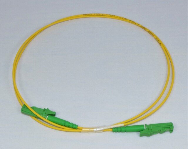 E2000/apc-E2000/apc Smplx Fiberpatch gul Patchkabel / Fibersnor SM G657.A2