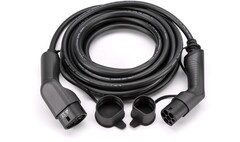 Ladekabel 12m T2-T2 uttak 32A/3-fas 22kw Mode 3, TPU, GRATIS FRAKT