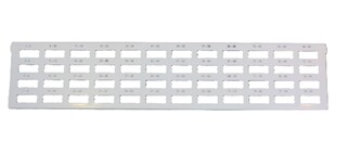 48 x SC-dpx Adapterplate Serie-E Hvit SC frontplate til 2,5U patchpanel (96f)
