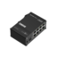 Teltonika TSW040 industriel PoE+l switch 8x 10/100 Mbps, med integrert DIN-skinne