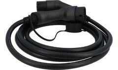 Ladekabel 3m T2-T2 uttak 32A/3-fas 22kw Mode 3, TPU, GRATIS FRAKT