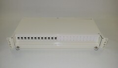 24 Fiber 1,5U patchpanel Serie-E LC-dplx Hvit ODF Ericsson type 19&quot;/ETSI