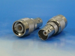 Adapter TNC-han/BNC-hun Overgang fra TNC-han til BNC-hun