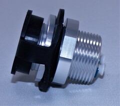 LC-dplx Chassi adapter metall IP67 PDLC For kabel tilkobling i skap.