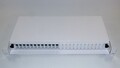 24 Fiber 1U patchpanel Serie-E SC duplex Hvitt 19&quot;