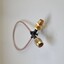 Antenneovergang SMA-han til SMA-hun 30 cm. lang RG316-kabel